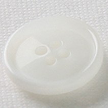HR빅버튼 마니 단추 18mm, 화이트, 8개입