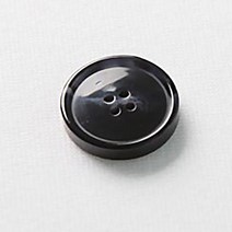 HR빅버튼 루킹 단추 20mm, 네이비, 8개입
