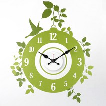 타임디자인 인테리어 포인트 무소음 DIY벽시계, 스위트가든(투톤)