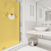 디자인수풀 샤워 윈도우 북유럽 스타일 시트지, SW400