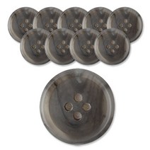 동화상가몰 디젤 단추 무광 20mm, GY, 10개입