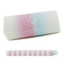 도나앤데코 삼각 미니 간식 선물상자 10p, 러블리데이, 1세트