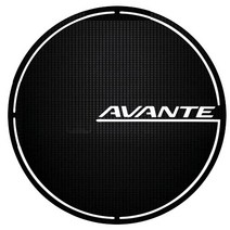 바겐 아반테AD 주유구스티커, 카본블랙, 1개