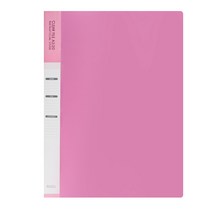 레드루프 속지 20매 OA 클리어화일 A3, 핑크, 1개입