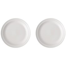 보울보울 볼볼오리진 디너플레이트 22cm 밀크화이트, 2개입, 단품