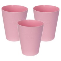 데코즈인 오픈 휴지통, 핑크, 3개입