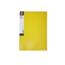 보경 발포 D링 바인더화일 7cm, 노랑, 1개