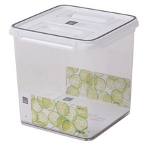 창신리빙 스카이락 밀폐용기 점보 4호 그레이, 10L, 1개