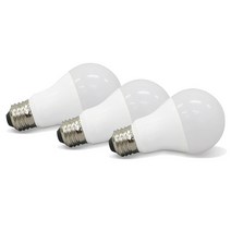 번개표 금호 LED 벌브 12W, 주광색, 3개입