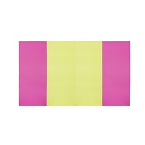 퍼니존 퍼니테라피 핫핑크 비비드 시리즈6 영유아 폴더매트, 핫핑크 + 피스타치오 + 피스타치오 + 핫핑크
