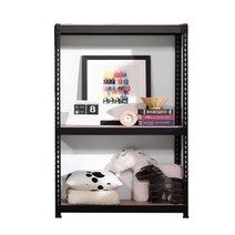 폴던스랙 쉽고 빠른 조립 스탠드선반 700 x 400 x 1200 mm 3단, 블랙