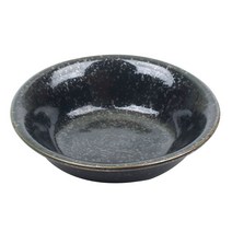 예인도예 흑 오목 원 찬기 소 10.9 x 3 cm, 혼합 색상, 1개