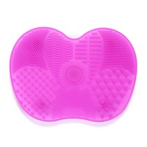 DM 실리콘 브러쉬 세척 패드, 플럼, 1개