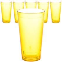 MOOL 다이닝컵 4호 3p, 옐로우, 2개입