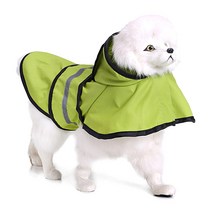 제제펫 반려견 아웃도어 형광레인코트, G311PDFC066