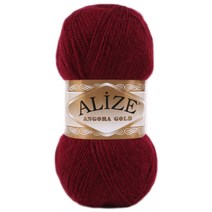 마마니트 앙고라골드 털실, 57 와인