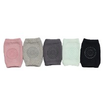 엠케이 심플한 미끄럼방지 무릎보호대 5p 세트, 핑크,그레이,다크그레이,민트,다크네이비, 1세트