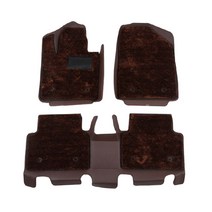 네임드컴퍼니 Origin 6D 가죽입체 샤기 카매트 NA018 다크브라운, 푸조, 508 2011~2017