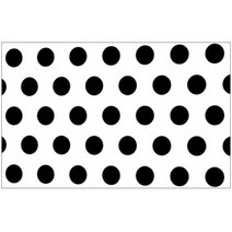 유브이디에스 아트보드 주방시트지 점박이 블랙, 1개