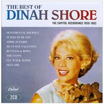DINAH SHORE - BEST OF DINAH SHORE : CAPITOL RECORDINGS 1959-1962 유럽수입반, 2CD