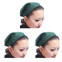 앤티스 주방용품 솔리드 위생두건, 카키, 3개입