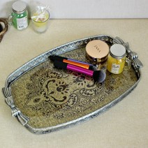 키다리 보너트 직타운쟁반, 주석