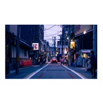 UVDS 주방 아트보드 일본의 감성거리, 1개