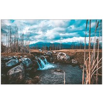 UVDS 아트보드 가을날의 연못, 1개