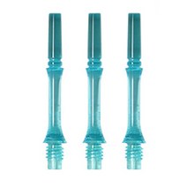 코스모다트 핏 기어 슬림 락 다트 샤프트 2, 블루, 3개입
