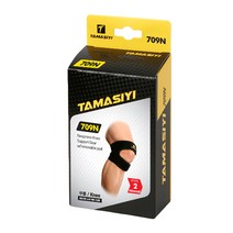 타마시이 네오프렌 무릎 보호대 패드 탈부착형 709N, 블랙