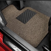 GMZMOTORS 코리아탑 코일카매트 일반형 분리형 브라운, 현대, 싼타페TM