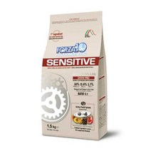 포르자텐 전연령용 생선 센서티브 조인트 플러스 강아지 사료, 1.5kg, 1개