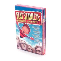 Flat Stanley's Worldwide Adventures 1-4 BOX, HarperCollins