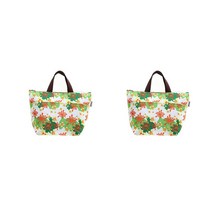 앤티스 휴대용 옥스퍼드 보온보냉 가방, 꽃잎