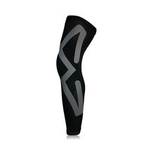 DM 알럽핏 스포츠 다리 레깅스 보호대, 그레이, 1개