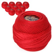 D.M.C 19번사 80 태팅자수레이스실 10p, 321번, 10개