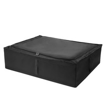 조은리빙 언더베드 케비넷 리빙박스 72L, 블랙, 1개