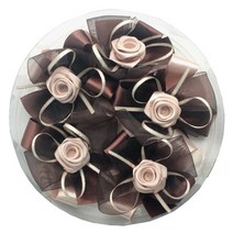 동성지공사 오간디꽃 포장용꽃 약10cm, 밤색, 5개입