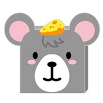 아이러브페인팅 팝업 시리즈 DIY 명화그리기, 팝업 아기쥐