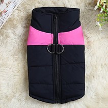 라이크미 강아지 패딩 조끼, 핑크