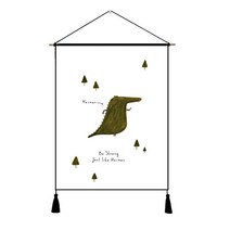 뮤엘 북유럽스타일 화환 인테리어 족자, ML18