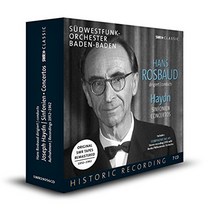 JOSEPH HAYDN - SINFONIEN CONCERTOS / HANS ROSBAUD 하이든 : 19곡의 교향곡 첼로 & 트럼펫 협주곡 피아노 협주곡 외 - 한스 로즈바우트 독일수입반, 7CD