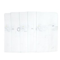 오아이비 정글북 밤부 특대형 무형광 천기저귀, 화이트, 5개입