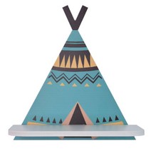 TP 홈인테리어 귀여운 텐트 선반, 블루