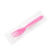 봄91 SP 샐러드포크 핑크 12.5 x 2 cm, 1개입, 200개