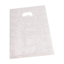 봄91 불문 화이트 레터링 PE쇼핑백