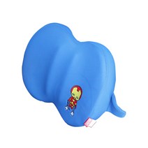 마블 히어로 차량용 등쿠션, 블루(아이언맨)