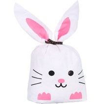 선물포장 보자기 봉투 대형 핑크 냥이, 100개입, 1개
