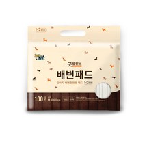 굿밸런스 강아지 배변패드 20g 100매, 1팩