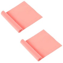 TP 요가 스트레칭 라텍스 탄성 로프 밴드 2p, 핑크